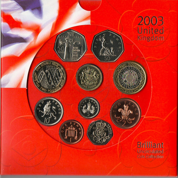 Royal Mint. Uncirculated year sets. 1983- 2007