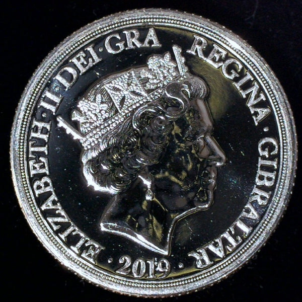 Gibraltar. Silver Sovereign. 2019