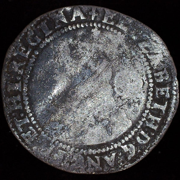 Elizabeth 1. Sixpence. 1582