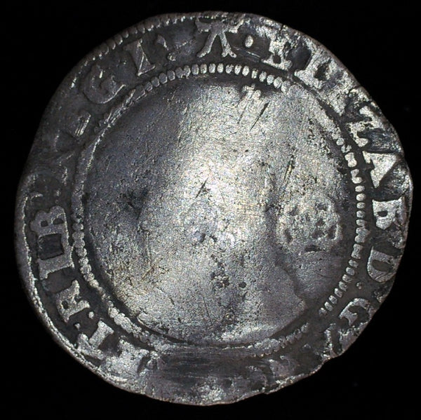 Elizabeth 1. Sixpence. 1584