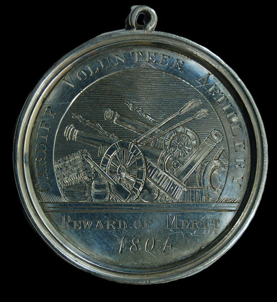 Cardiff Volunteer Artillery, Reward of Merit medal. 1804