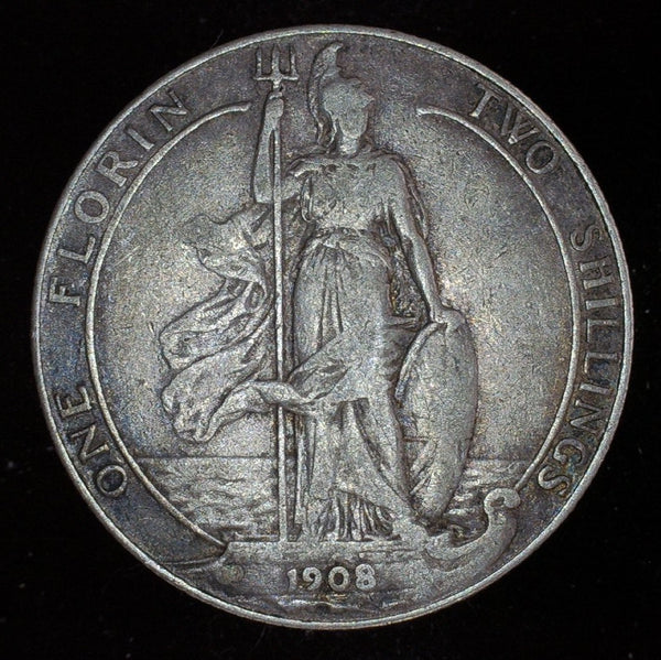 Edward VII. Florin. 1908