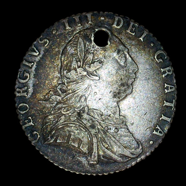 George III. Sixpence. 1787. A selection.