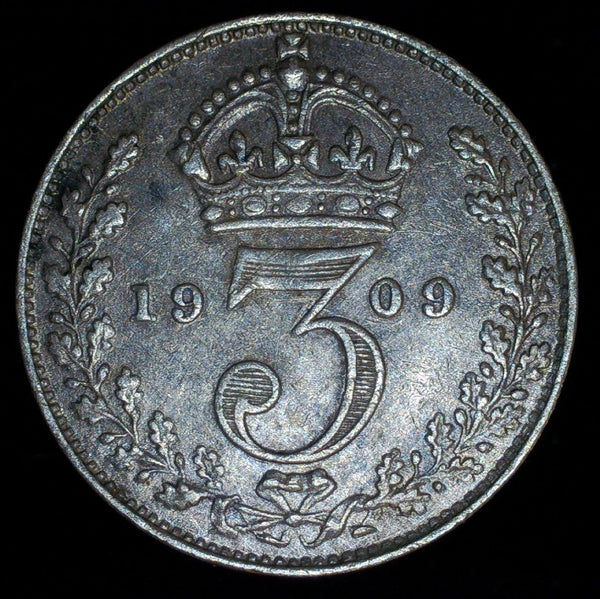 Edward VII. Threepence. 1909.