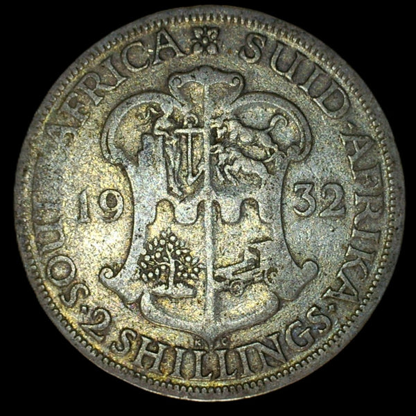 South Africa. 2 Shillings. 1932