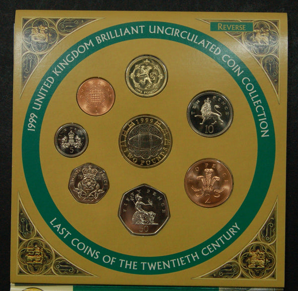 Royal mint. UK Uncirculated set. 1999