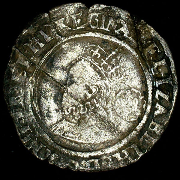 Elizabeth I. Sixpence. 1567