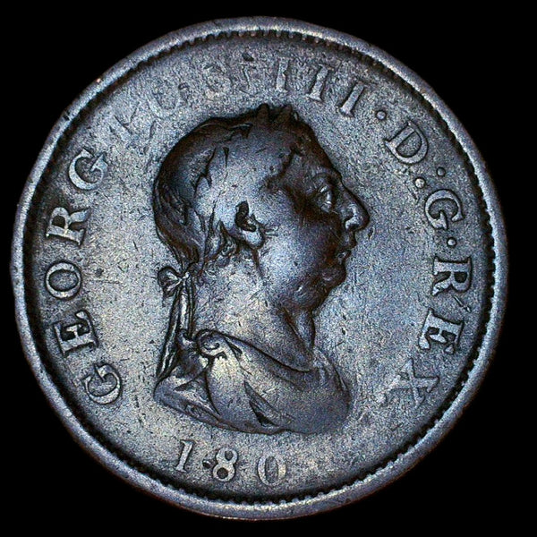 George III. Penny. 1806 & 1807. A selection.