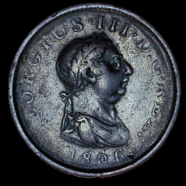 George III. Penny. 1806 & 1807. A selection.