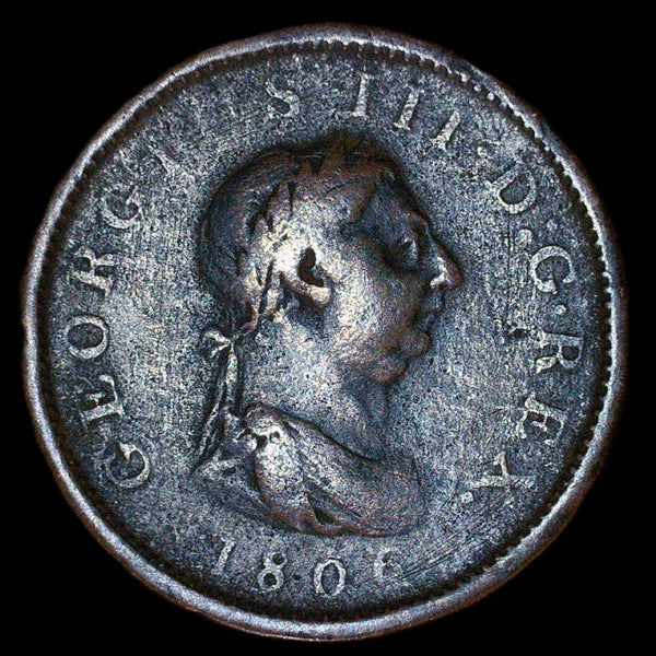 George III. Penny. 1806 & 1807. A selection.