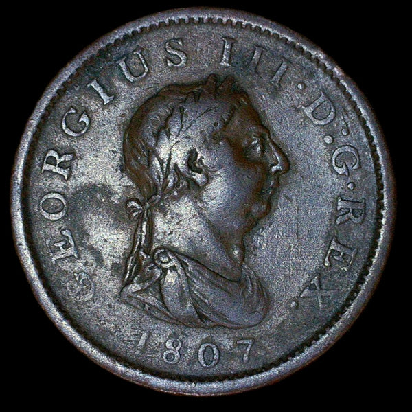 George III. Penny. 1806 & 1807. A selection.