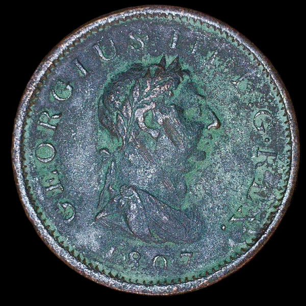 George III. Penny. 1806 & 1807. A selection.