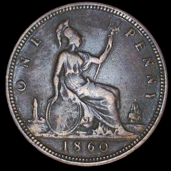 Victoria. Penny. 1860