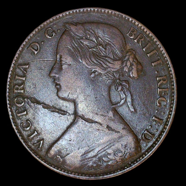 Victoria. Penny. 1860