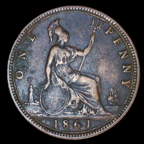 Victoria. Penny. 1861