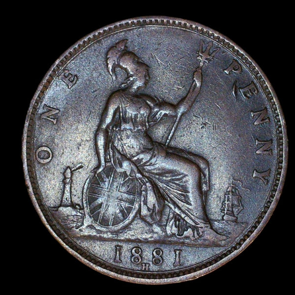 Victoria. Penny. 1881 H