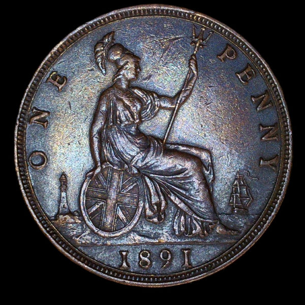 Victoria. Penny. 1891.