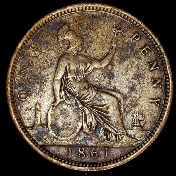 Victoria. Penny. 1861