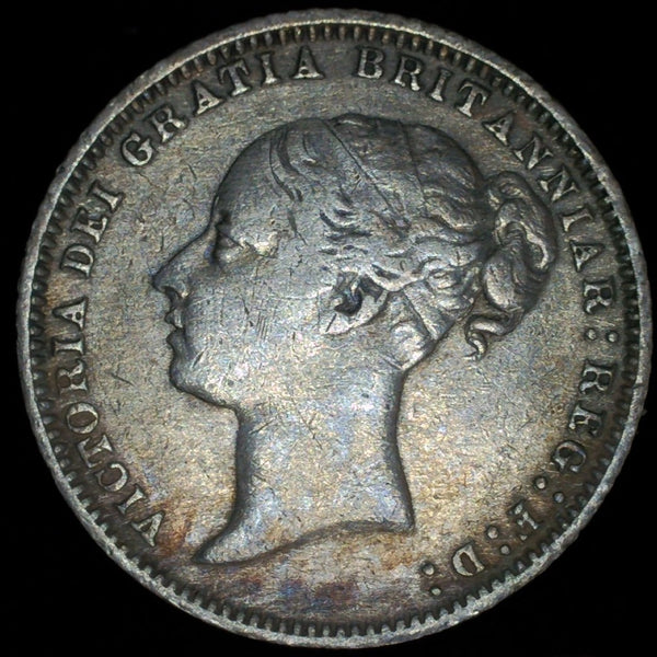Victoria. Sixpence. 1874