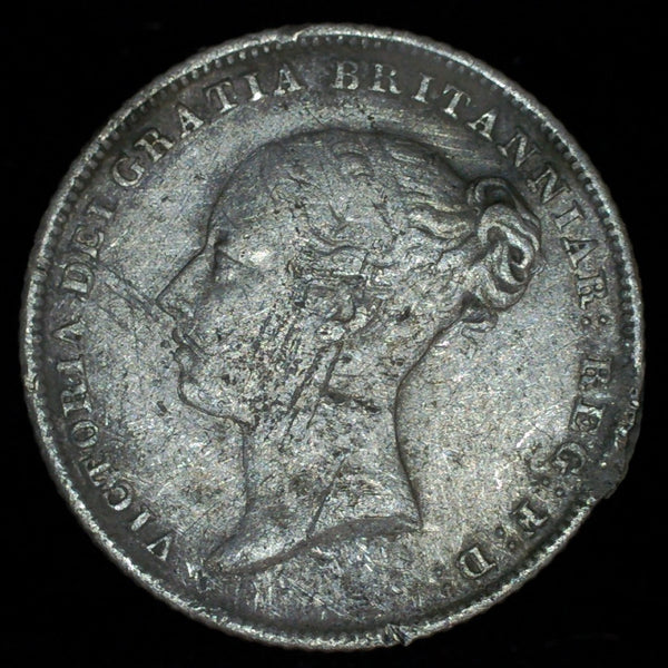 Victoria. Sixpence. 1853