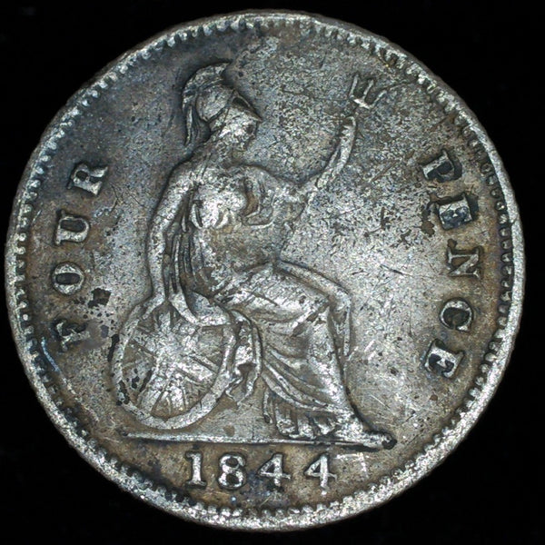 Victoria. Four Pence. 1844