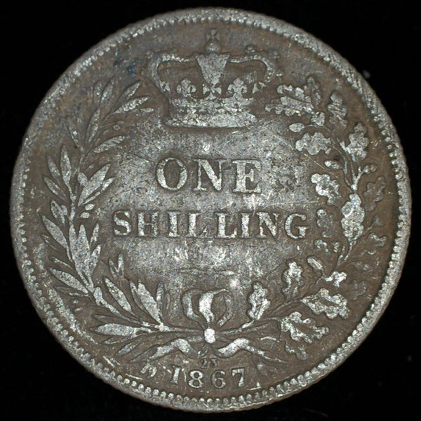 Victoria. Shilling. 1867