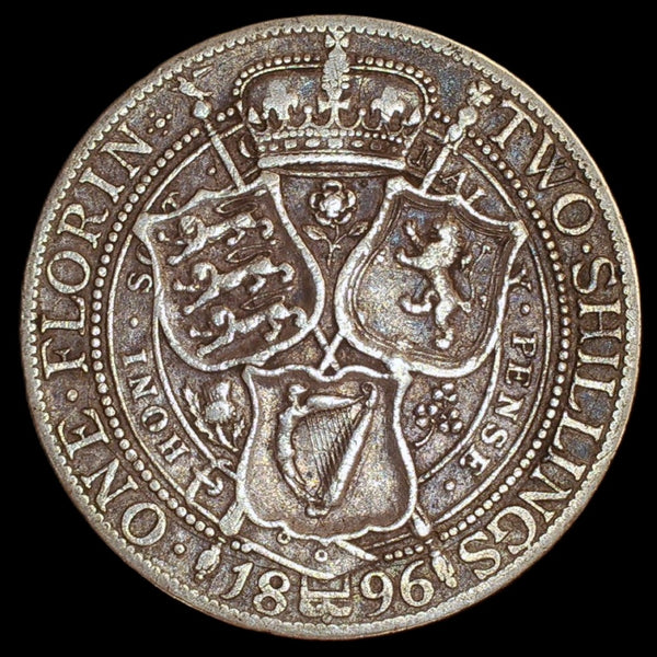 Victoria. Florin. 1896