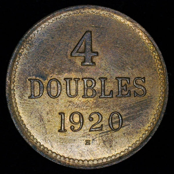 Guernsey. 4 Doubles. 1920 H