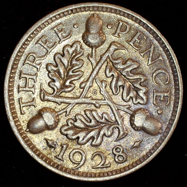 George V. Threepence. 1928