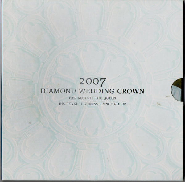 Royal Mint. Crown. 2007. Diamond wedding.