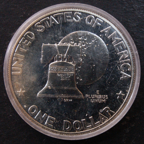 USA. Proof silver one dollar. 1976