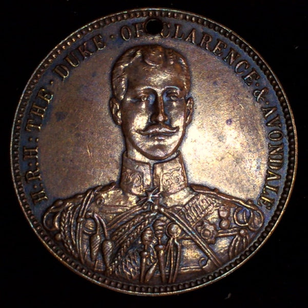 Duke of Clarence memoriam medal. 1892