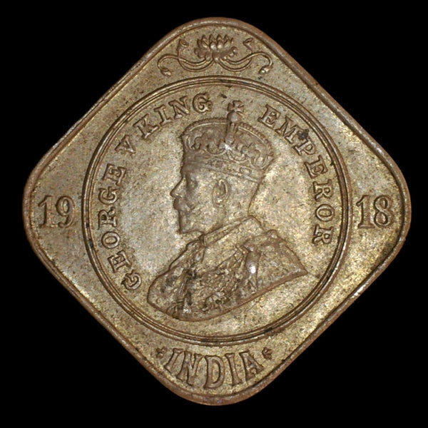 India 2 Annas 1918