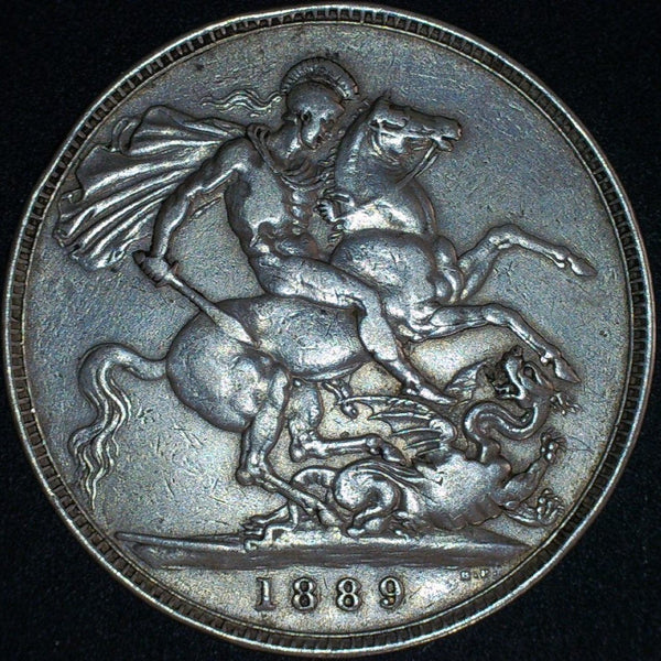 Victoria. Crown. 1889, a selection.