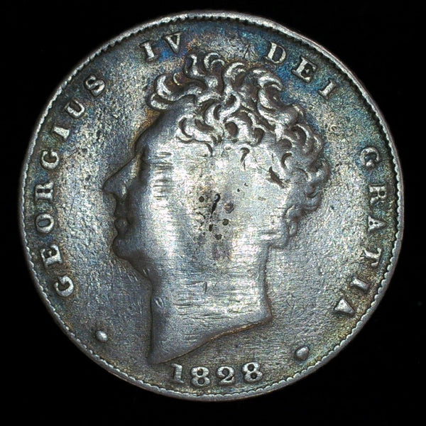 George IV. Sixpence. 1828