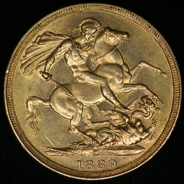 Victoria. Sovereign. 1889M