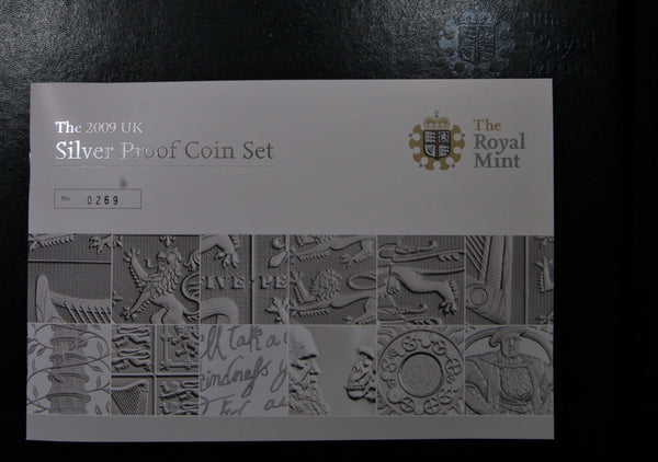 Royal Mint. Silver proof set. 2009