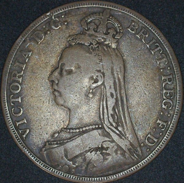 Victoria. Crown. 1889, a selection.