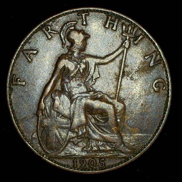 Edward VII. Farthing. 1905