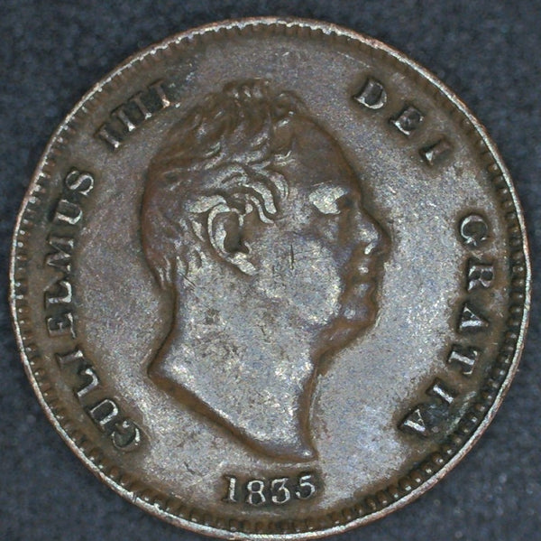 William IV. Third Farthing. 1835