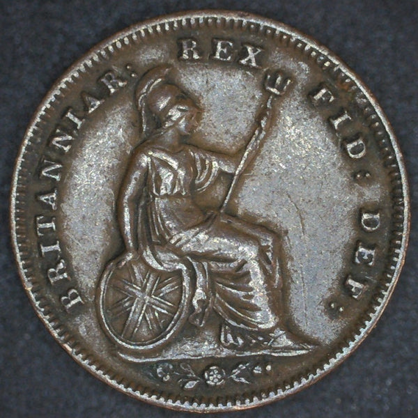 William IV. Third Farthing. 1835