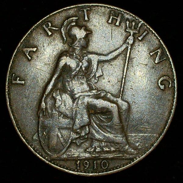 Edward VII. Farthing. 1910