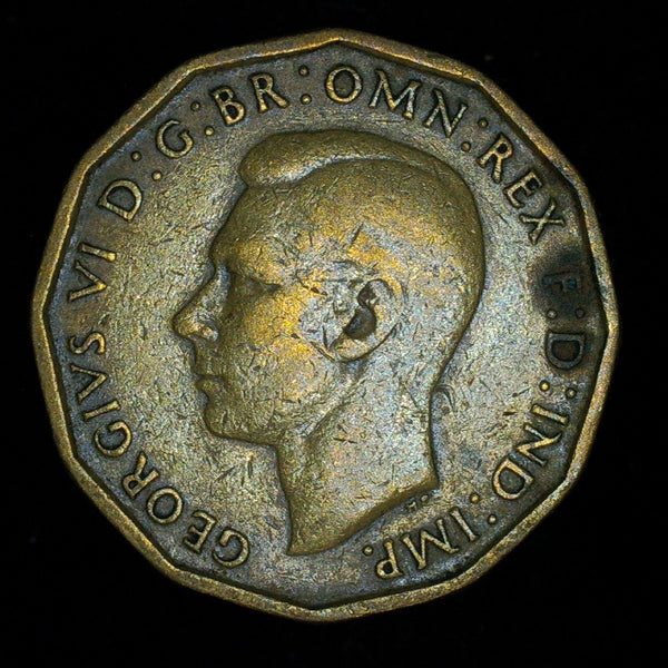 George VI. Threepence. 1946