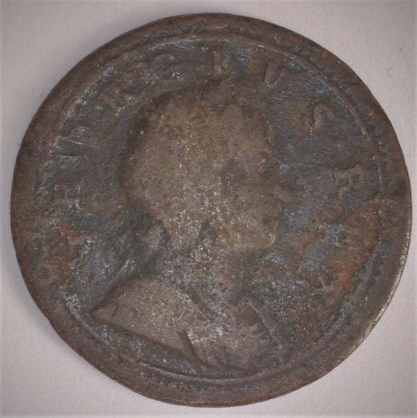 George I. Half Penny. 1723