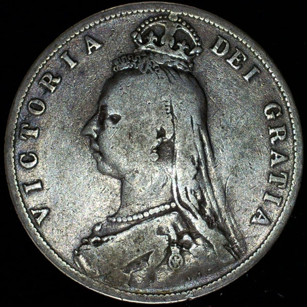 Victoria. Halfcrown. 1888