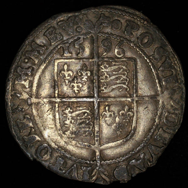 Elizabeth 1. Sixpence. 1596