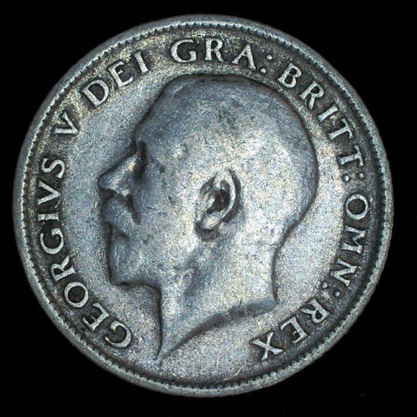 George V. Sixpence. 1914. A selection