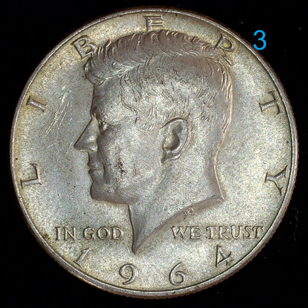 USA. Half Dollar. 1964. A selection