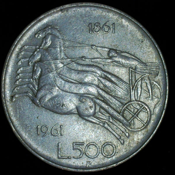 Italy. 500 Lire. 1961