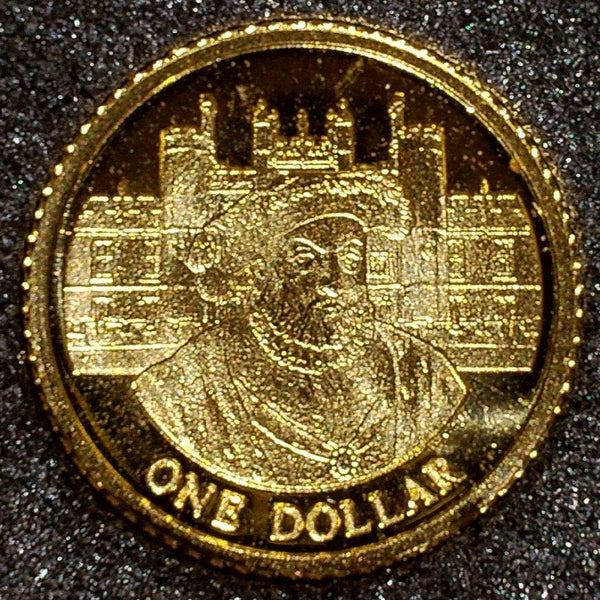 Cook Islands. Gold one Dollar. 2006